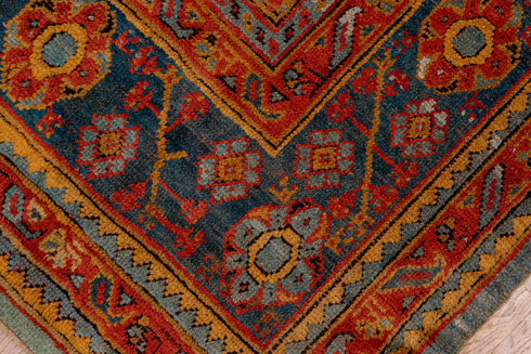 Antique Oushak Area Rug (7' x 8')
